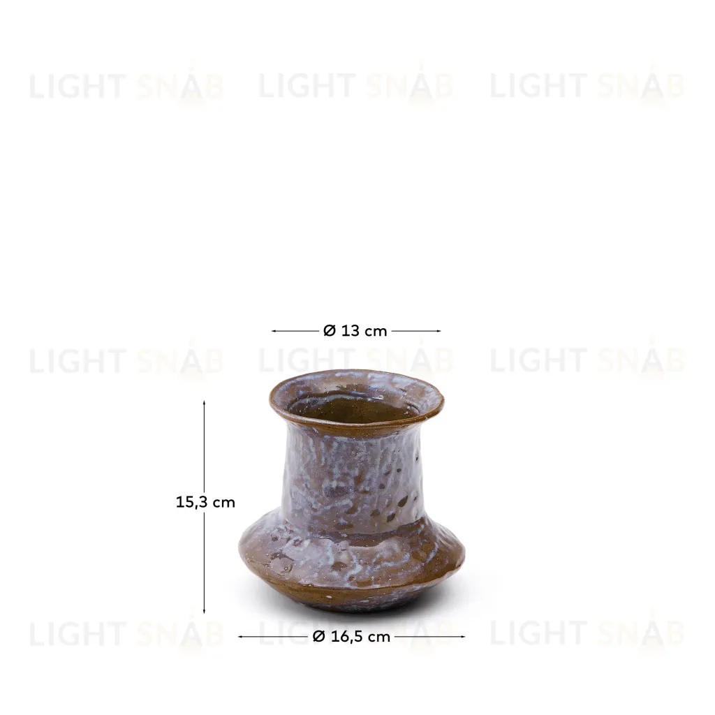 Olaris Ваза керамическая разноцветная 16 см 262305