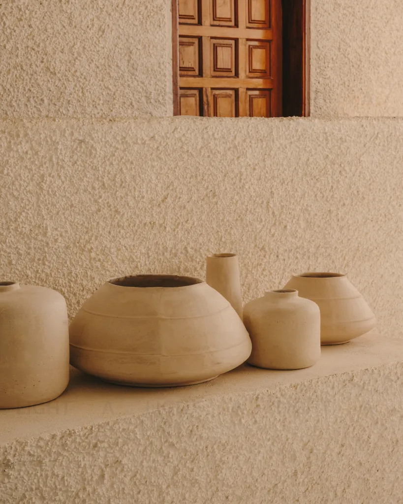 Serina Ваза из папье-маше белого цвета, 27 см 190617