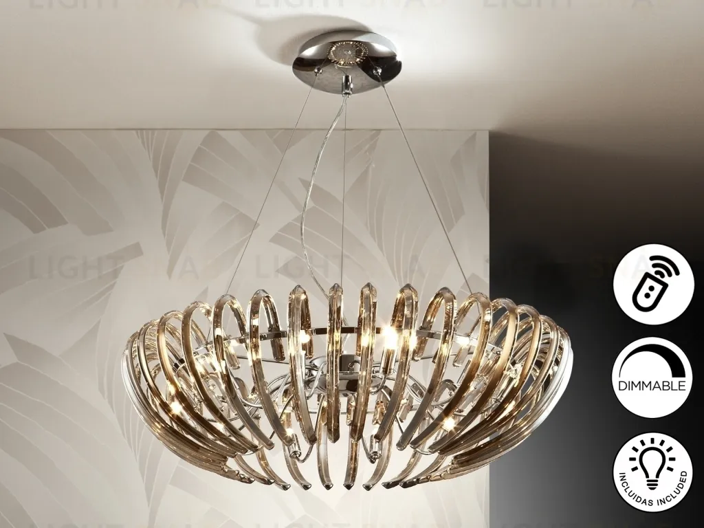 Люстра Ariadna 12L шампань DIMABLE 086284