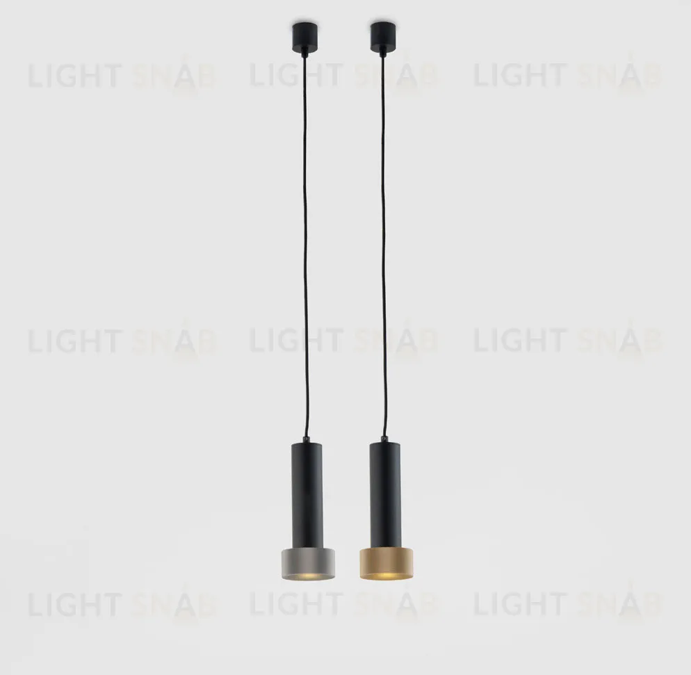 Подвесной светильник Focus черный - золотой 085282