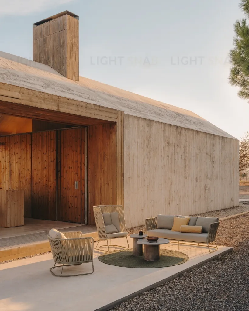 Saconca Садовое кресло с высокой спинкой 182246