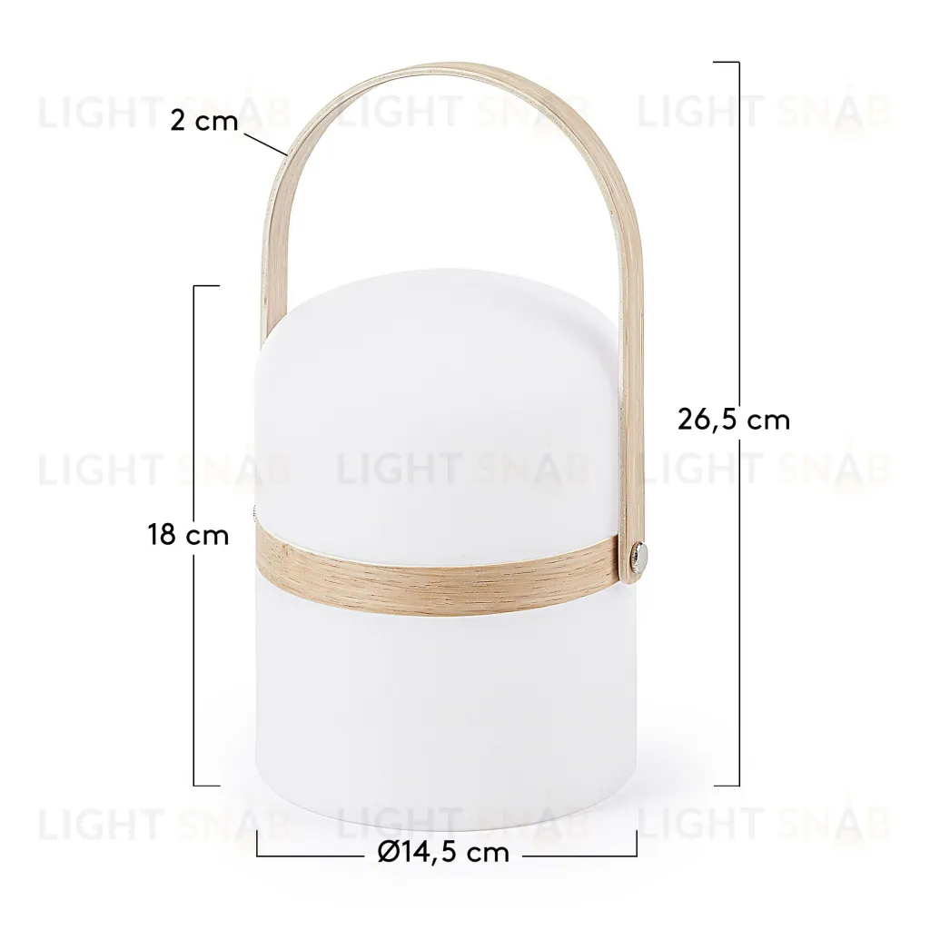 Настольная переносная лампа Lame 047674