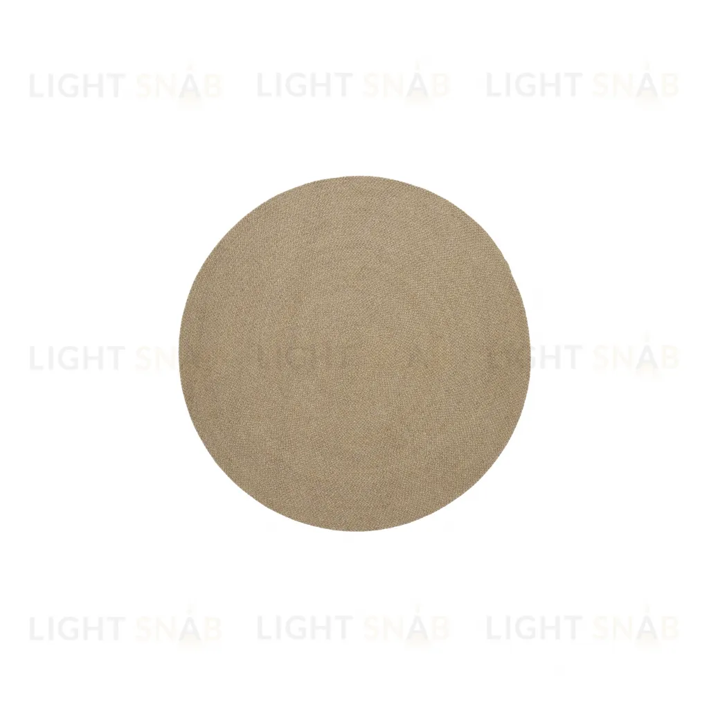 Ковер Despas из синтетических волокон бежевый Ø150 см 254628