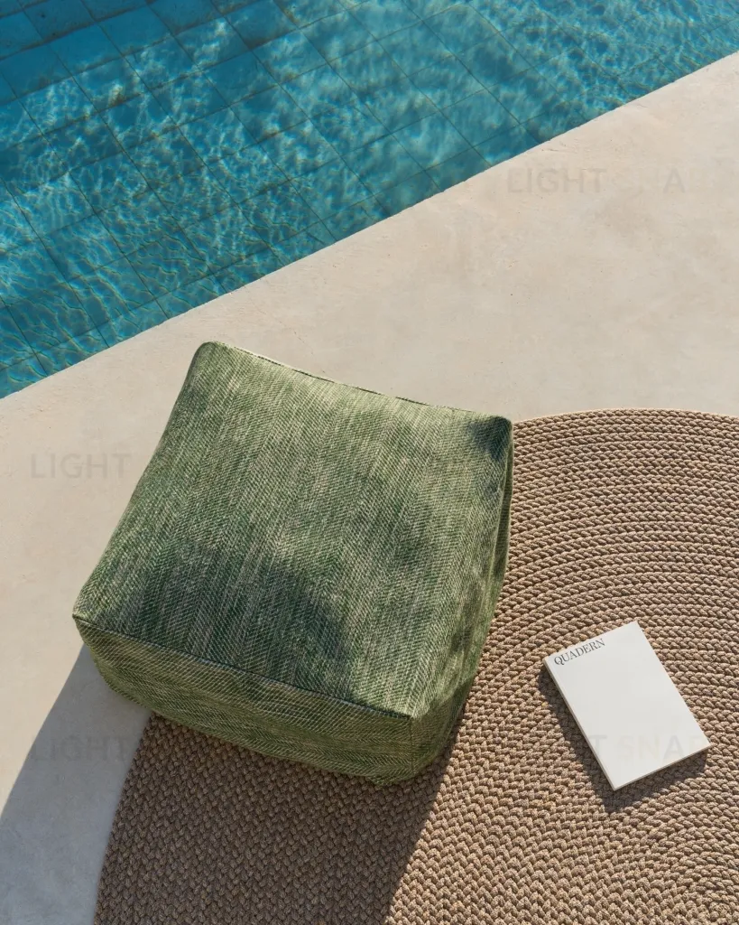 Ковер Despas из синтетических волокон бежевый Ø150 см 254628