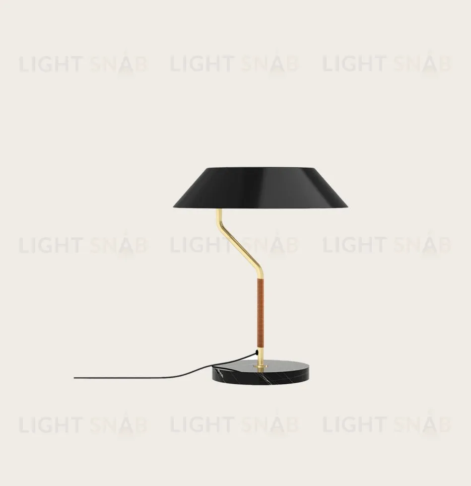 Настольная лампа Aider матовая латунь 272723