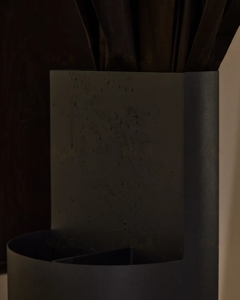 Atin Подставка для зонтов из серого металла 218104