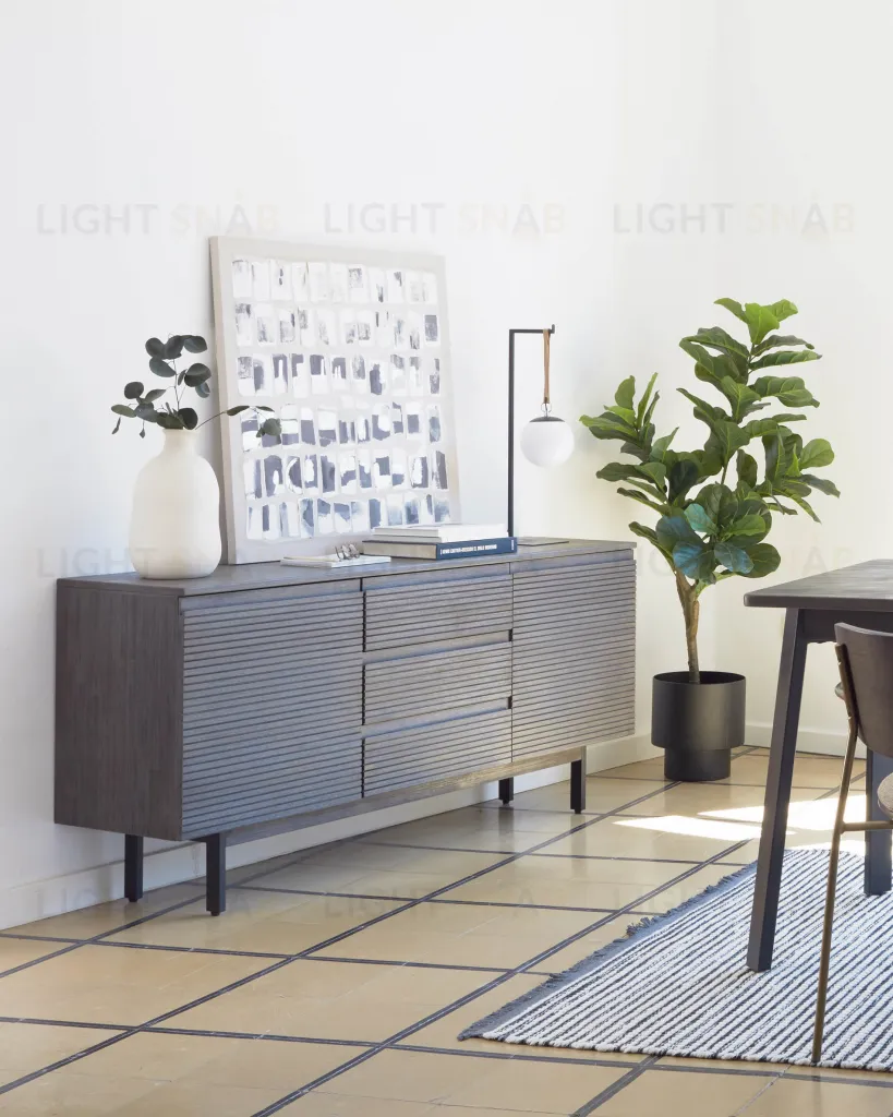 Кашпо для цветов Mash из черного металла Ø 28 см 102147