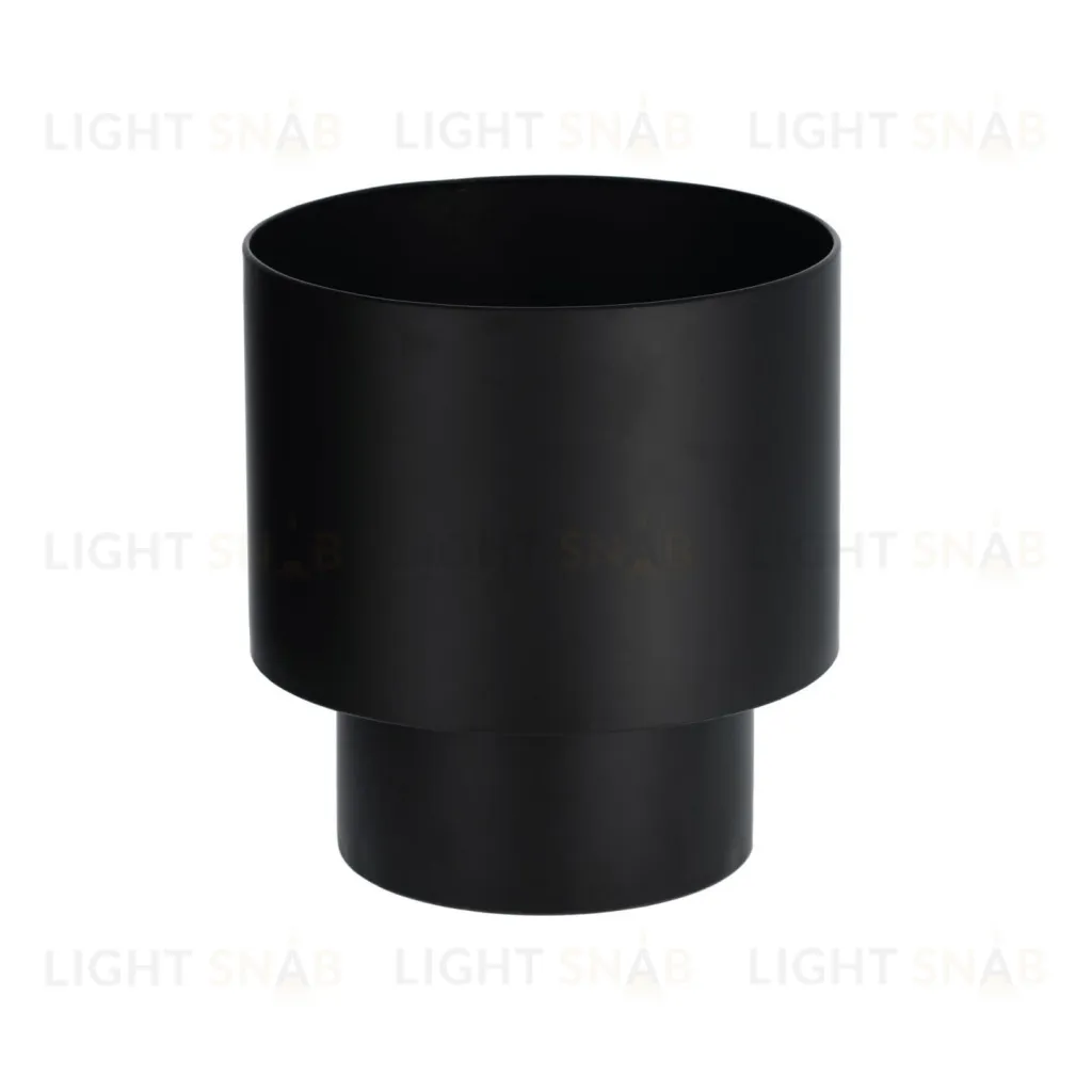 Кашпо для цветов Mash из черного металла Ø 28 см 102147