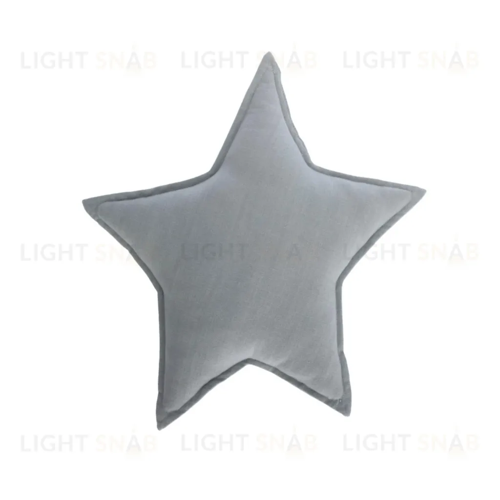 Подушка Noor в форме звезды синяя 44 x 30 см 091964