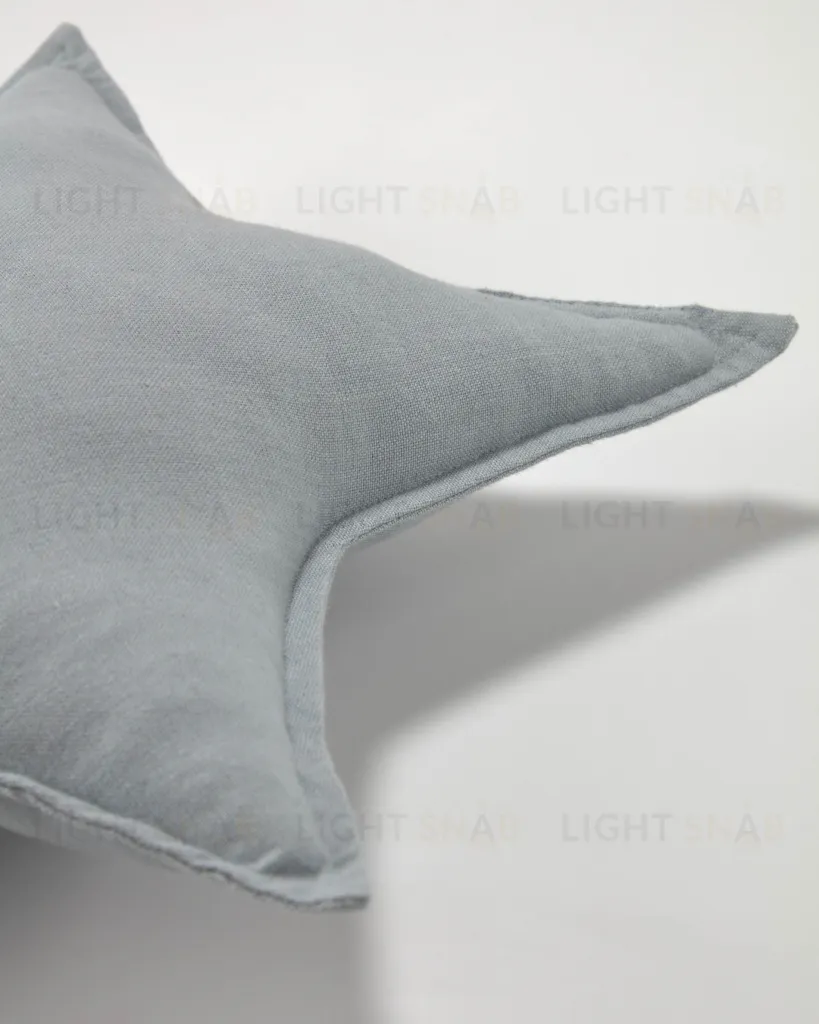 Подушка Noor в форме звезды синяя 44 x 30 см 091964