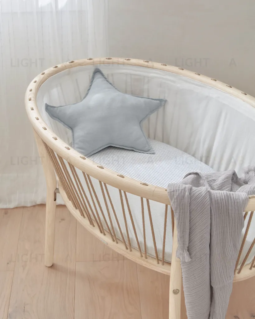 Подушка Noor в форме звезды синяя 44 x 30 см 091964