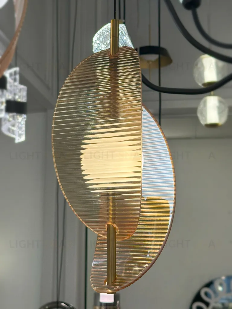 Подвесной светильник MD24030035-5B brass/amber MD24030035-5B brass/amber