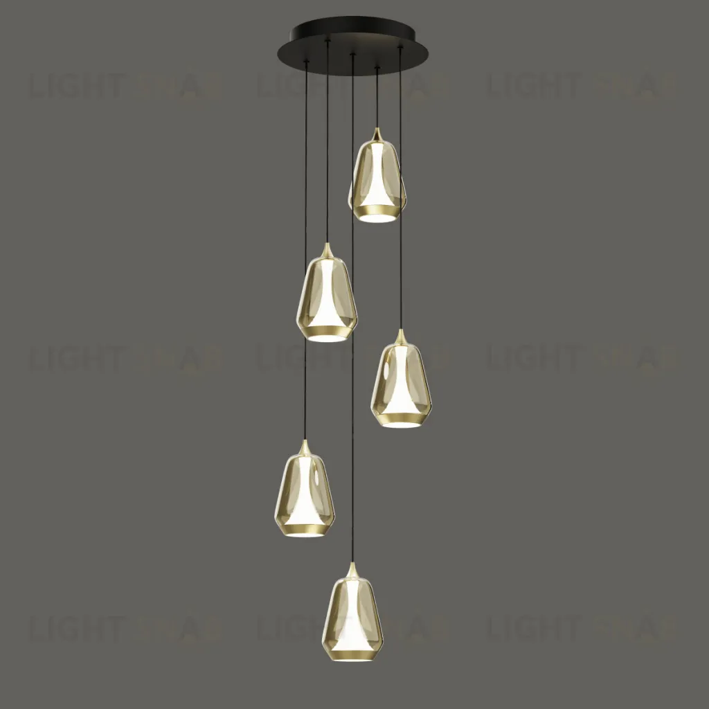 Подвесной светильник MD24001011-5A brass/champagne MD24001011-5A brass/champagne