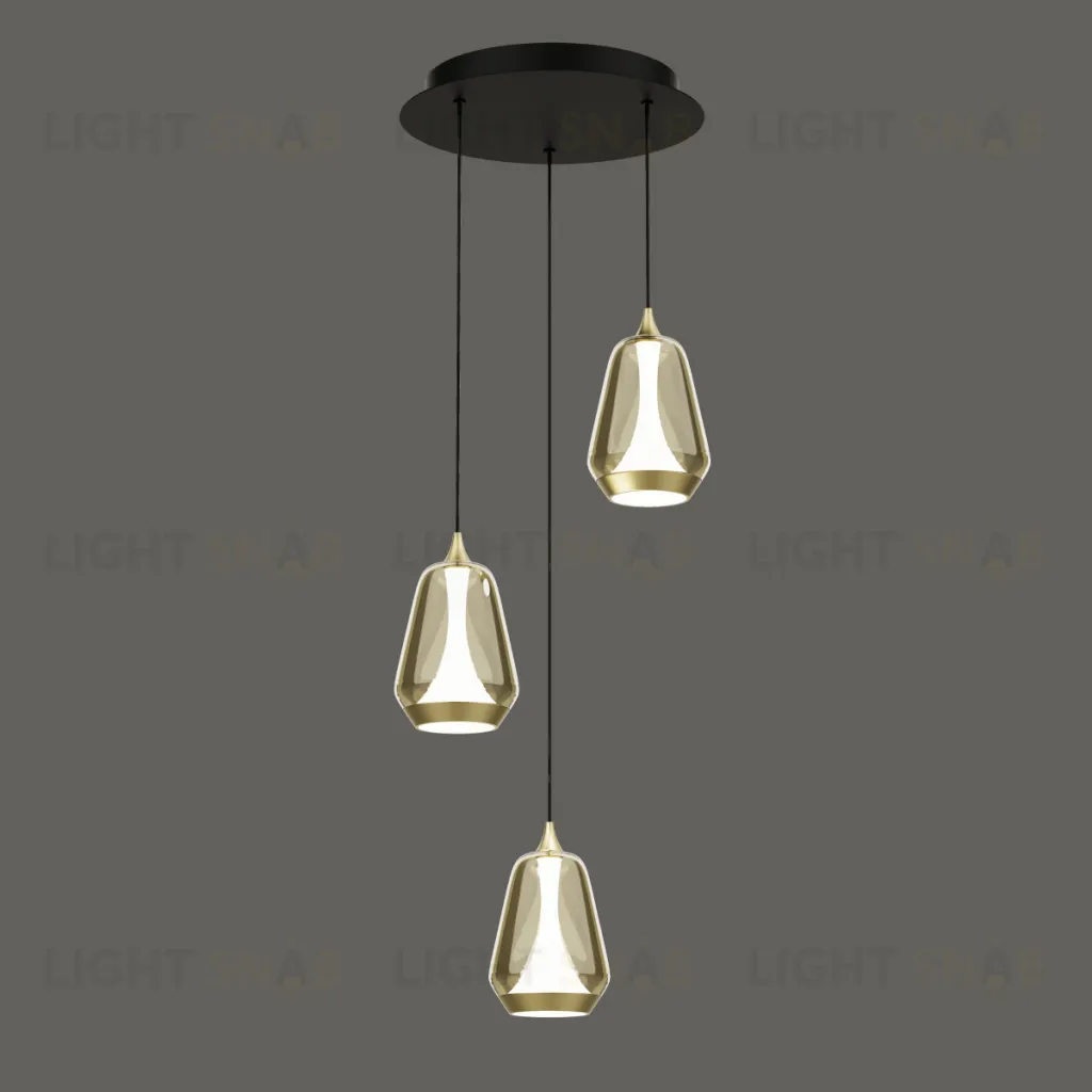 Подвесной светильник MD24001011-3A brass/champagne MD24001011-3A brass/champagne