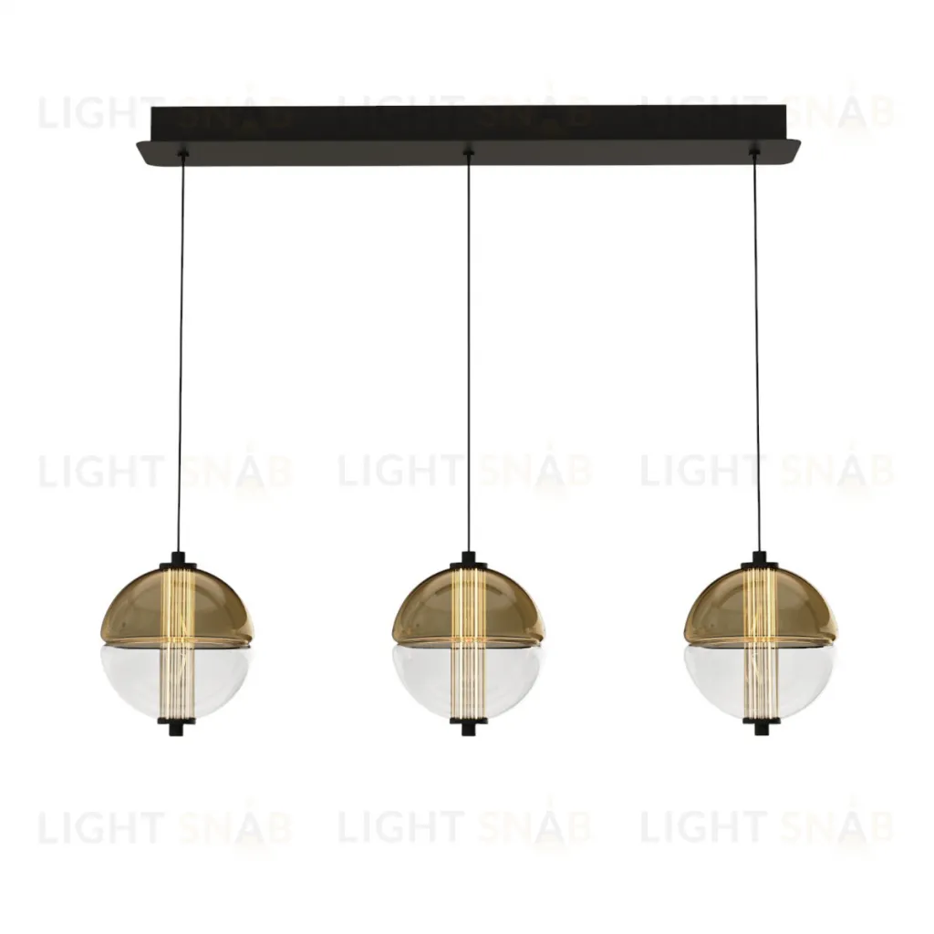 Подвесной светильник MD24022079-3B black/amber MD24022079-3B black/amber