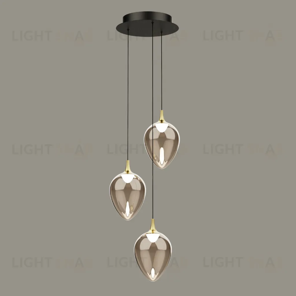 Подвесной светильник MD24001012-3A brass/champagne MD24001012-3A brass/champagne