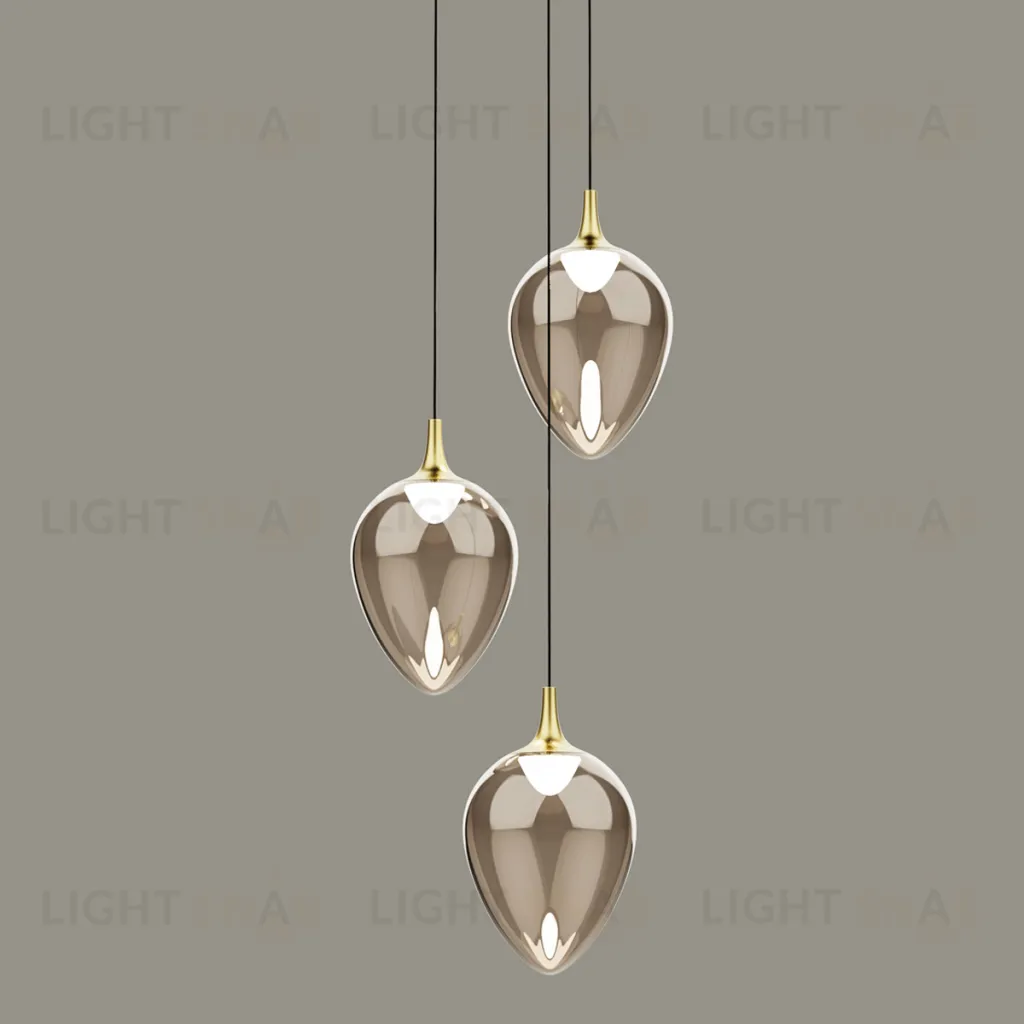 Подвесной светильник MD24001012-3A brass/champagne MD24001012-3A brass/champagne