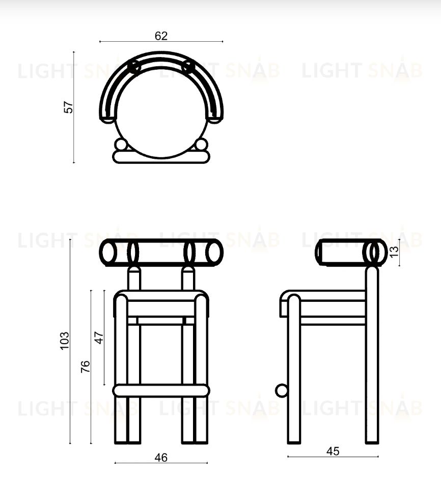 Барный стул Bold Bold Bar Chair