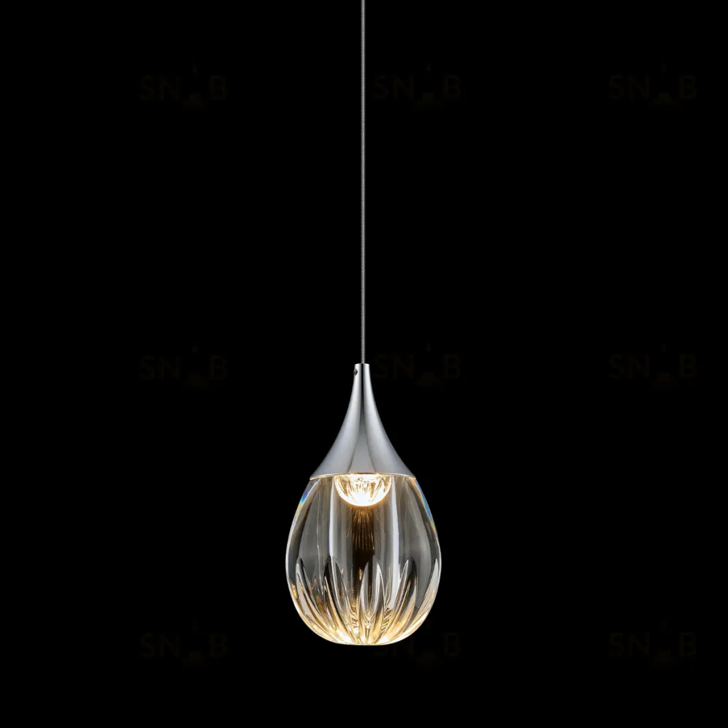 Подвесной светильник MD24001004-1A chrome/clear MD24001004-1A chrome/clear