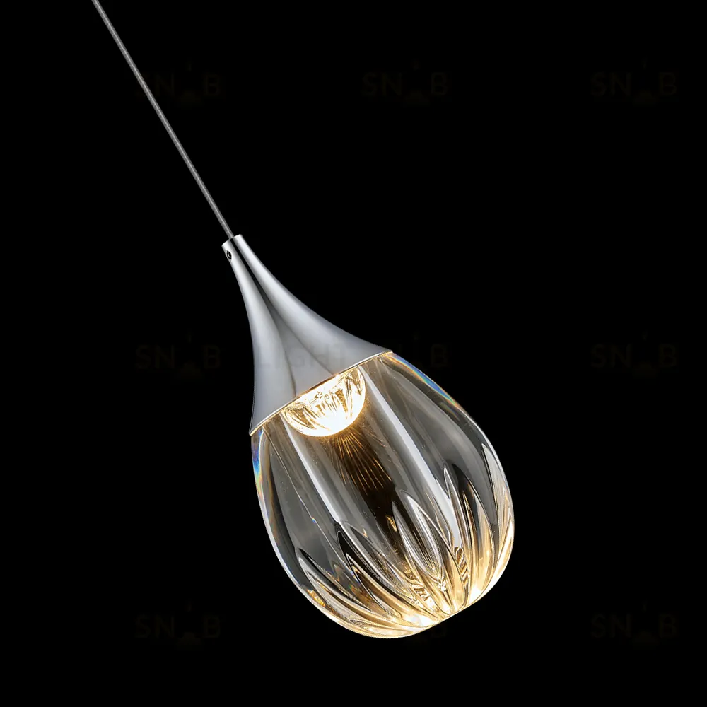 Подвесной светильник MD24001004-1A chrome/clear MD24001004-1A chrome/clear