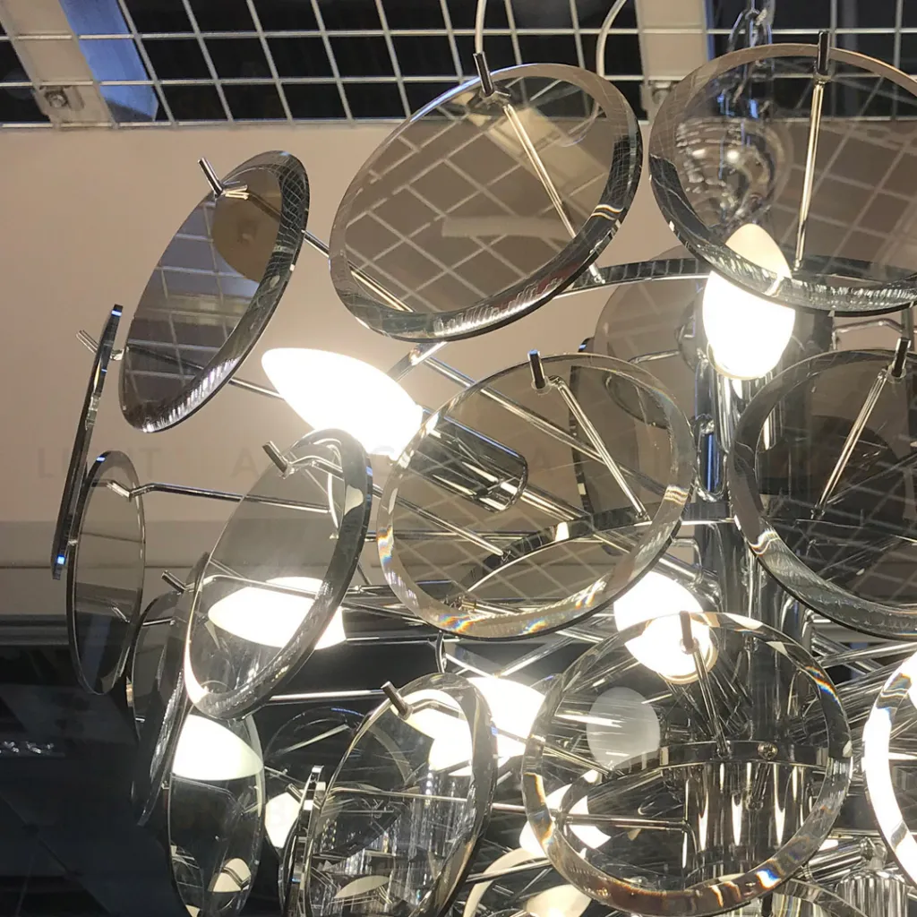  Люстра Cloyd LINZE-A C16 / Ø66 см - хром (арт.10583)  10583