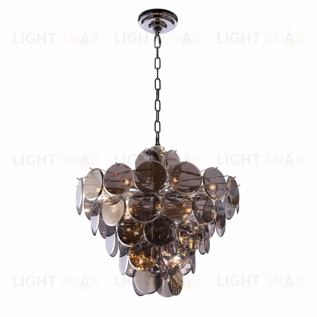  Люстра Cloyd LINZE-A C16 / Ø66 см - хром (арт.10583)  10583