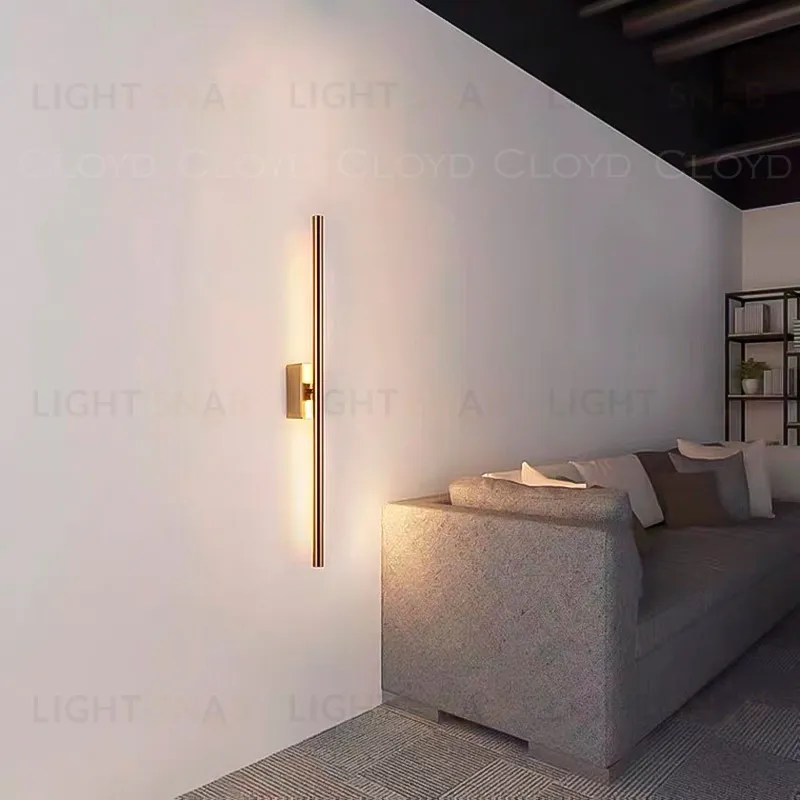  Бра Cloyd LINEAS W1 / выс. 100 см- 3000K - латунь (арт.20354)  20354