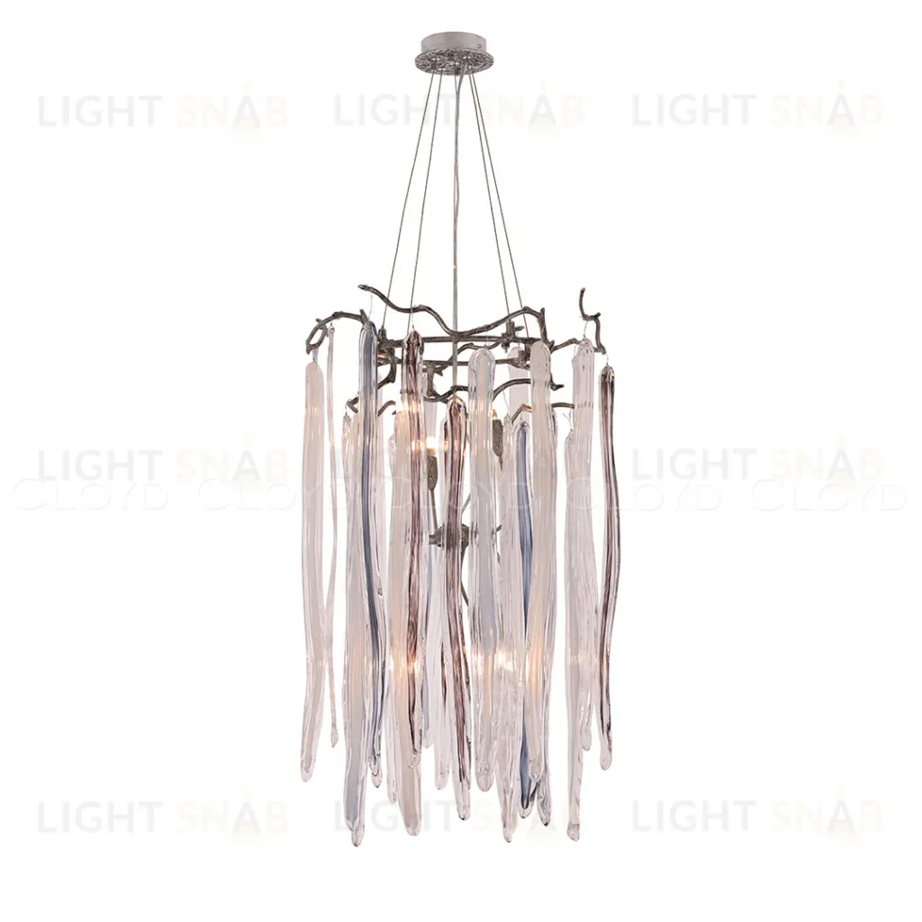  Люстра Cloyd SULAWESI C6 / Ø52 см - серебро темн. (арт.11433)  11433