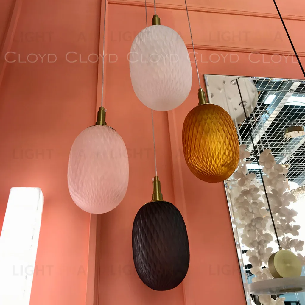  Подвесной светильник Cloyd ZAPFEN P1 / Ø13 см - латунь - белое стекло (арт.11434)  11434