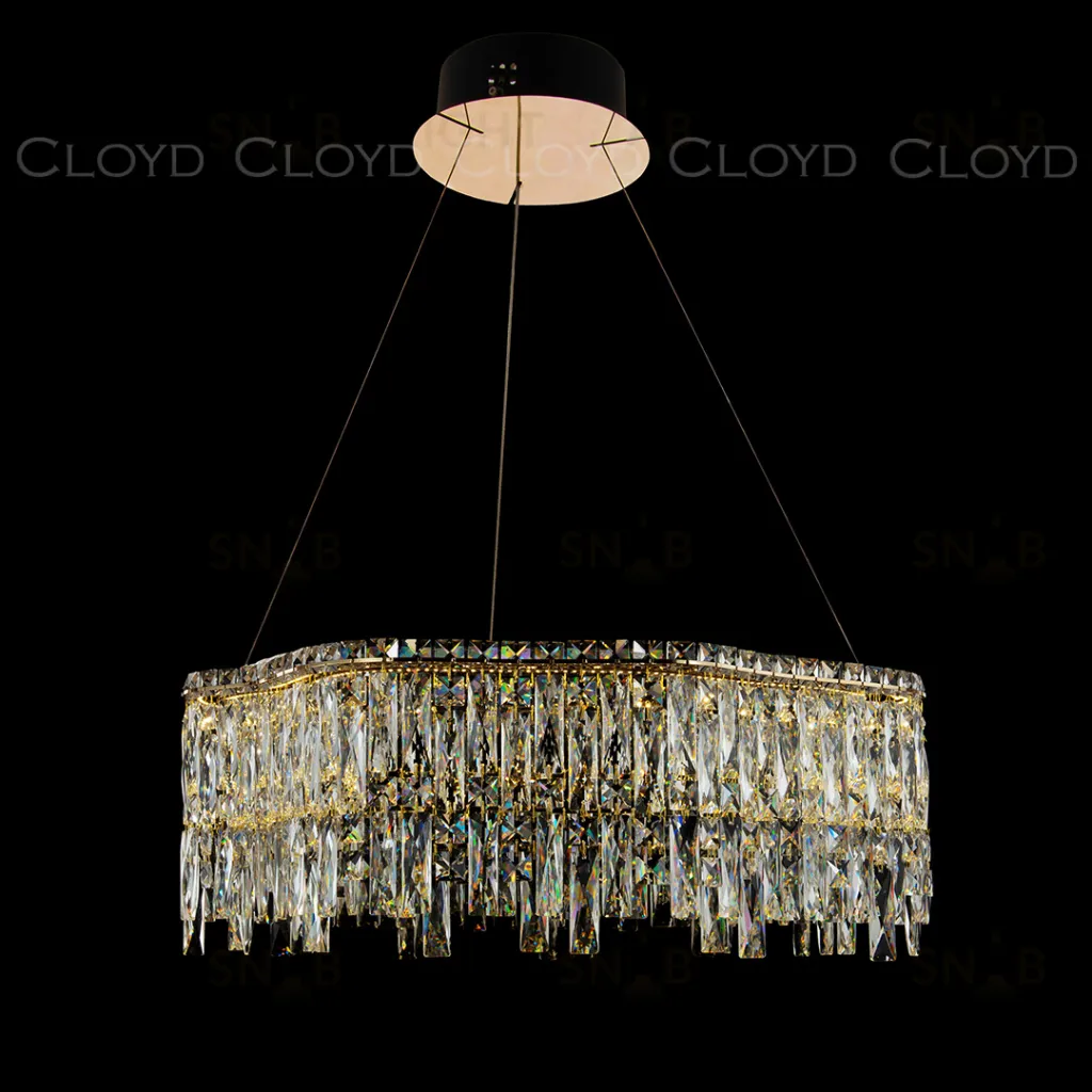  Люстра Cloyd ANTREA-A C1 / Ø62 см - золото (арт.11470)  11470