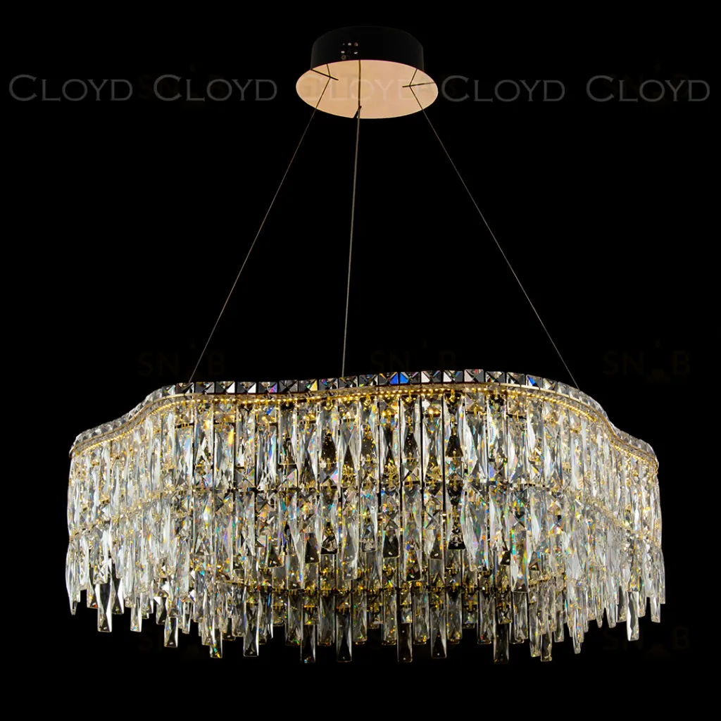  Люстра Cloyd ANTREA-A C1 / Ø80 см - золото (арт.11471)  11471