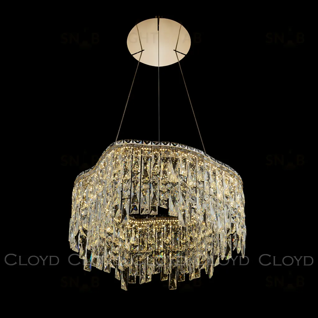  Люстра Cloyd ANTREA-A C1 / Ø48 см - золото (арт.11469)  11469