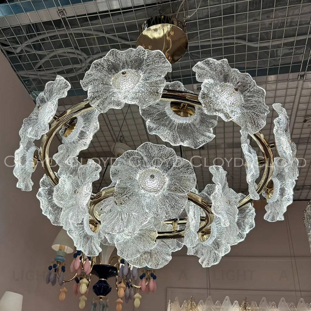  Люстра Cloyd SHAMBALA-B C2 / Ø80 см - золото (арт.11496)  11496