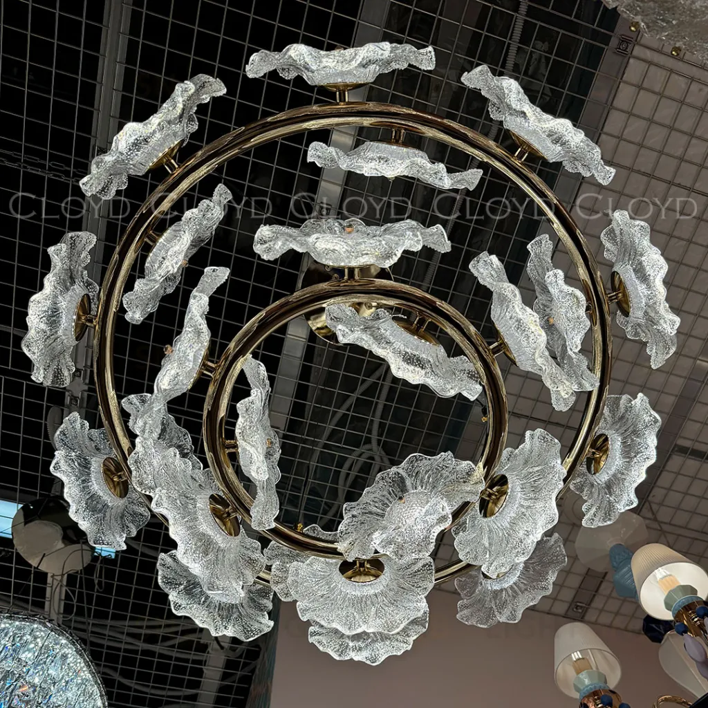  Люстра Cloyd SHAMBALA-B C2 / Ø80 см - золото (арт.11496)  11496