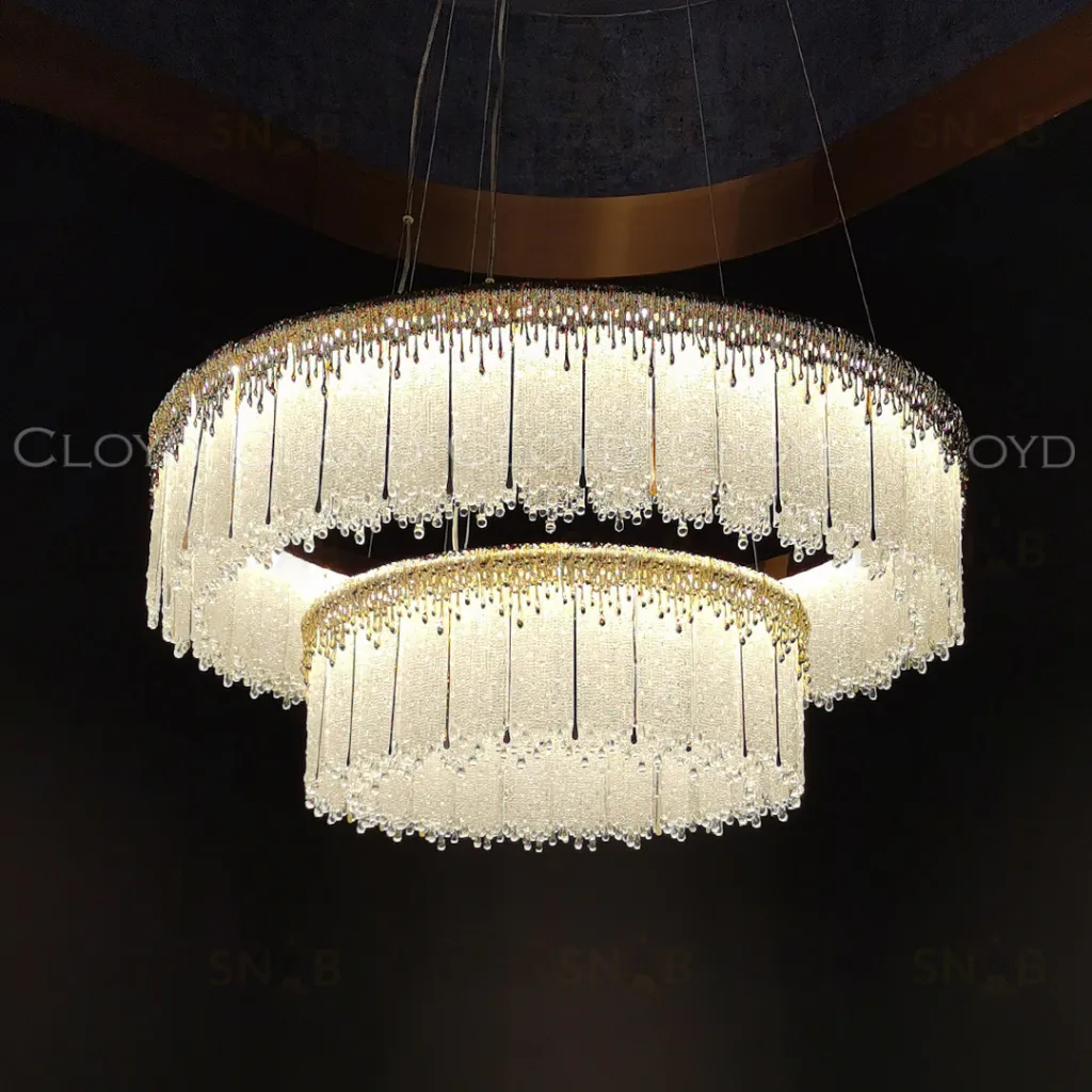  Люстра Cloyd CONSONANCE C2 / Ø80 см - золото (арт.11499)  11499