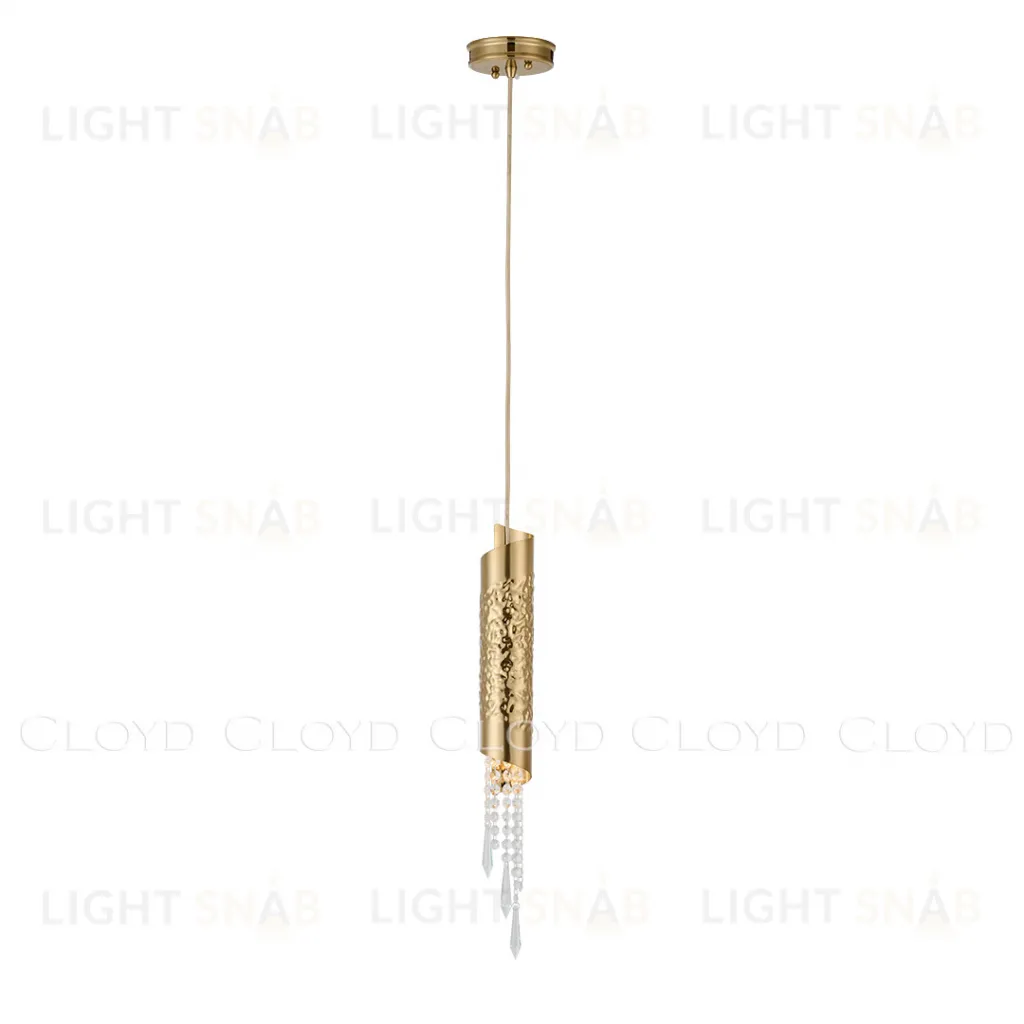  Подвесной светильник Cloyd EFIALT P1 / выс. 66 см - латунь (арт.11521)  11521