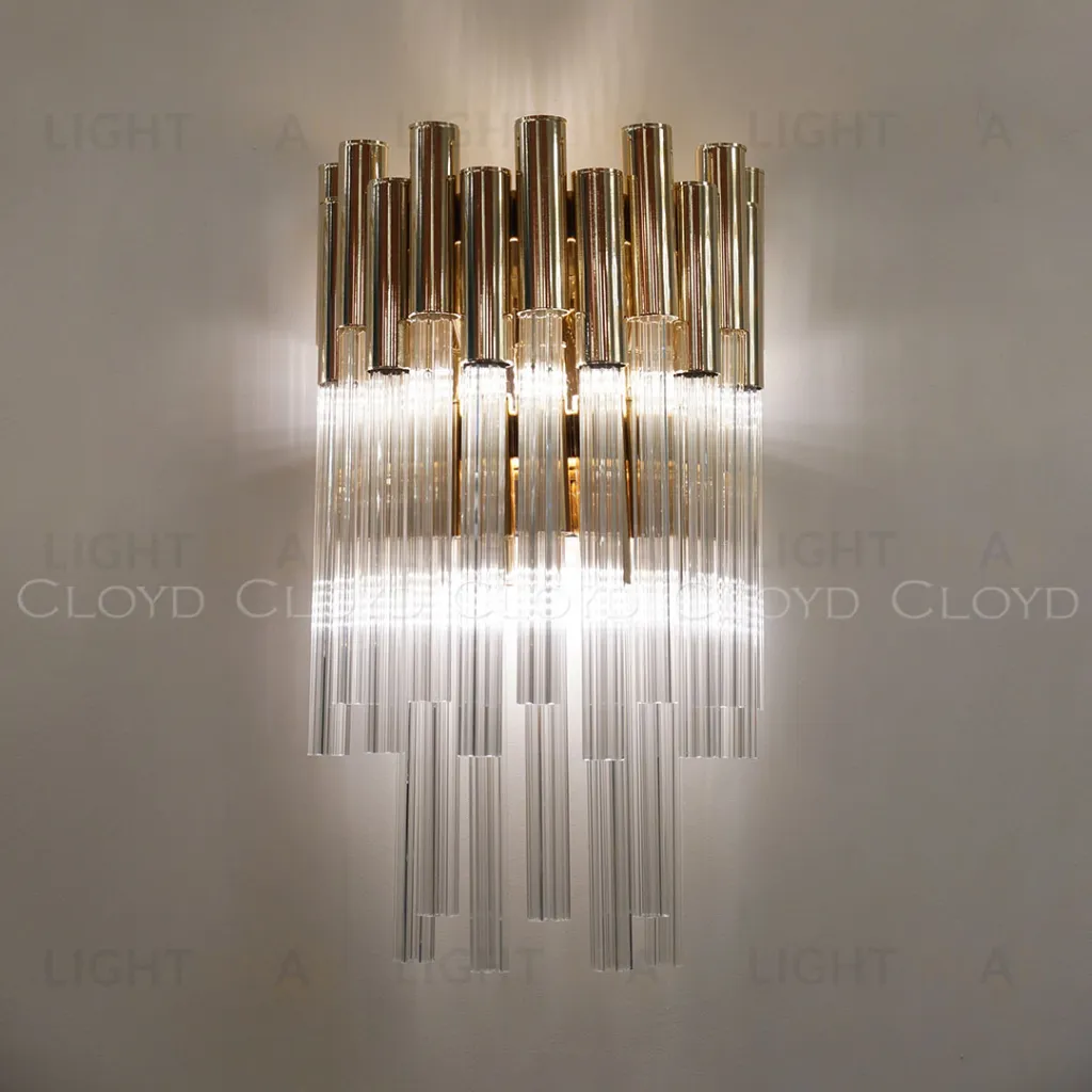  Бра Cloyd MASSOLIT W3 / выс. 48 см - золото (арт.20417)  20417