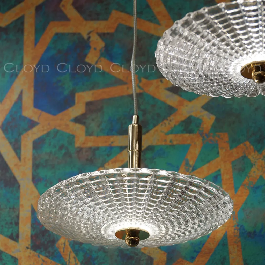  Подвесной светильник Cloyd PANORAMIC P3 / Ø25 см - золото (арт.11519)  11519