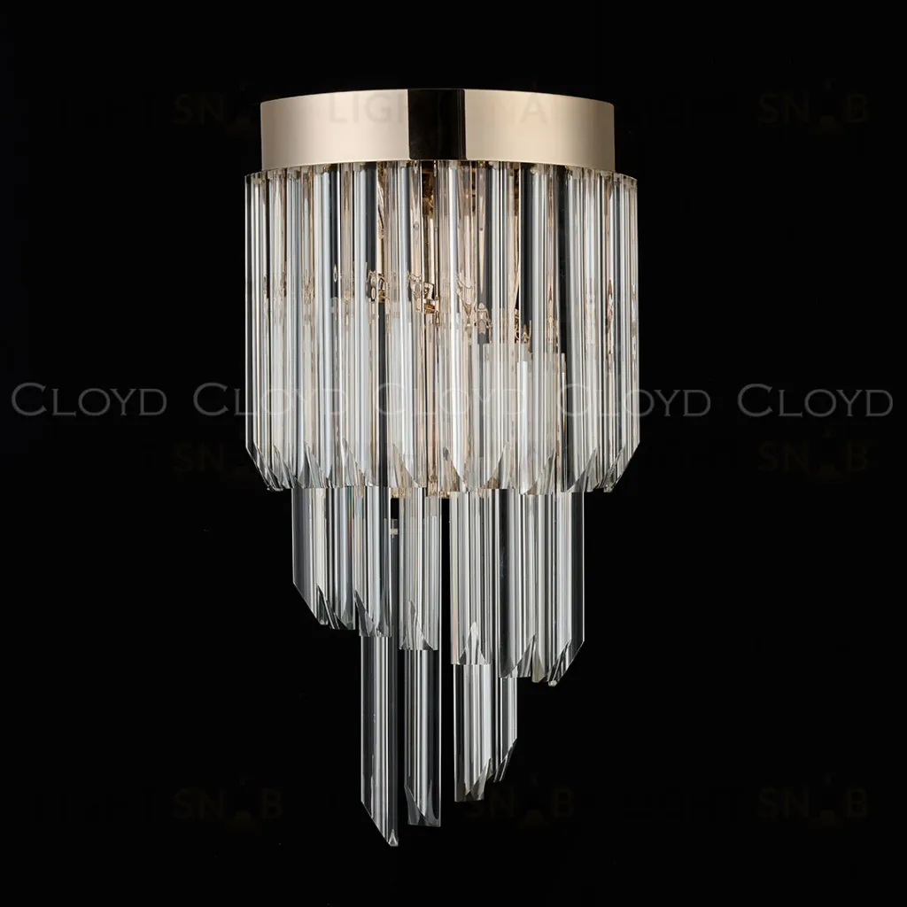  Бра Cloyd EVOLUTE-C W3 / выс. 52 см - золото (арт.20418)  20418