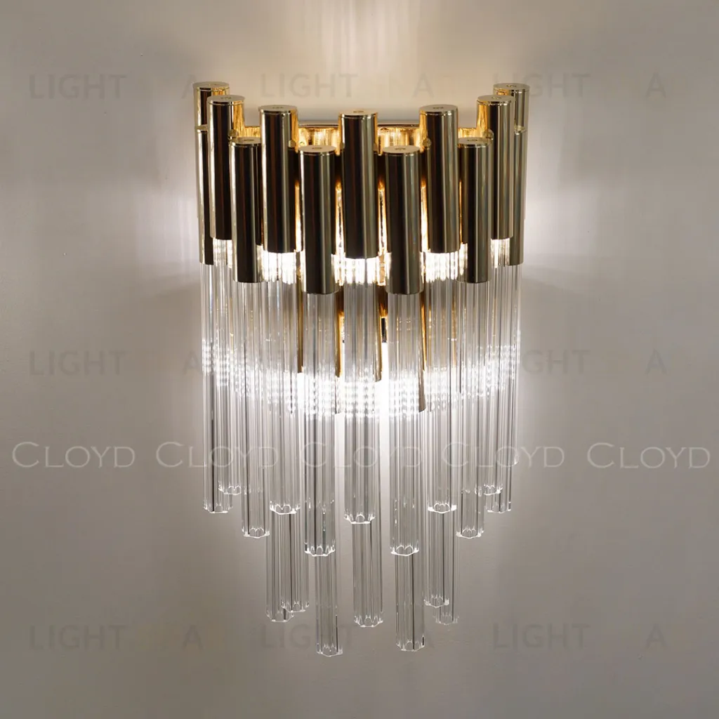  Бра Cloyd MASSOLIT W3 / выс. 48 см - золото (арт.20417)  20417