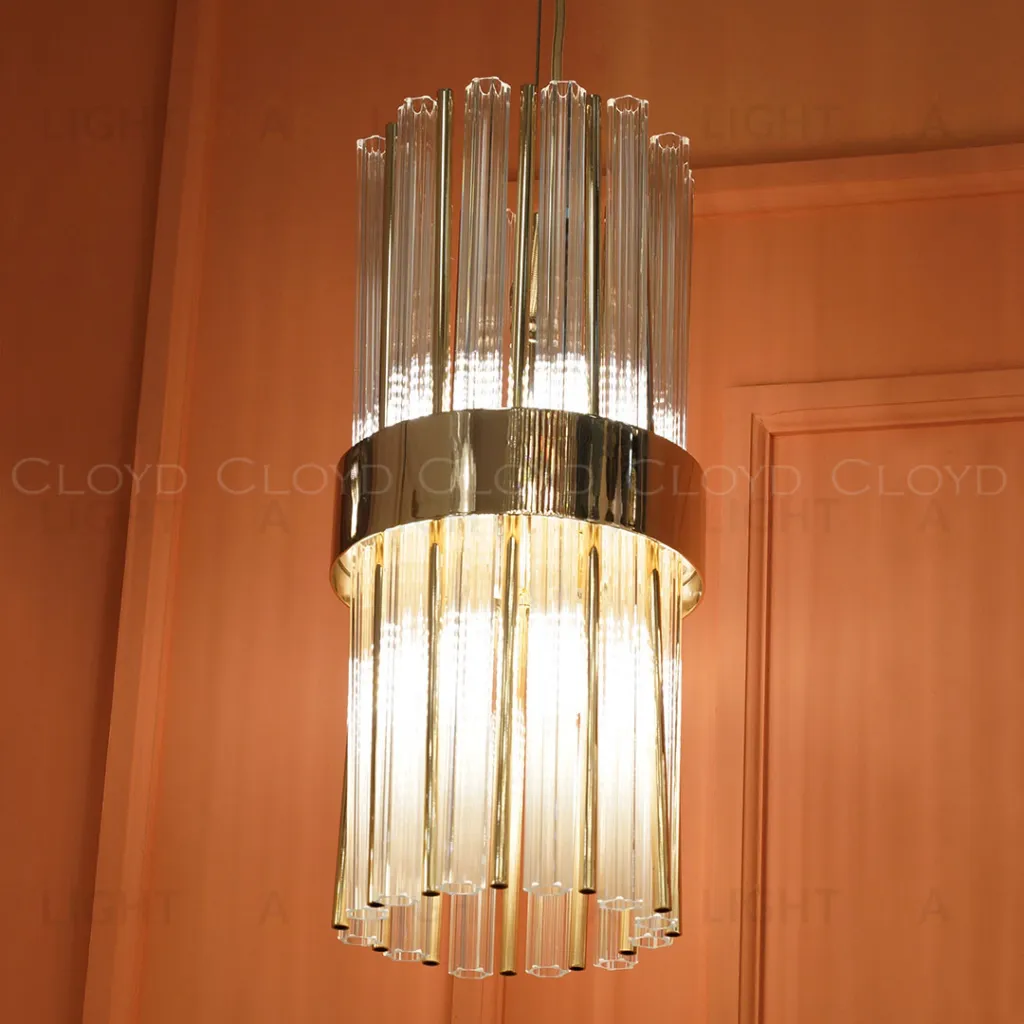  Подвесной светильник Cloyd ALPERT P8 / Ø20 см - золото (арт.11520)  11520