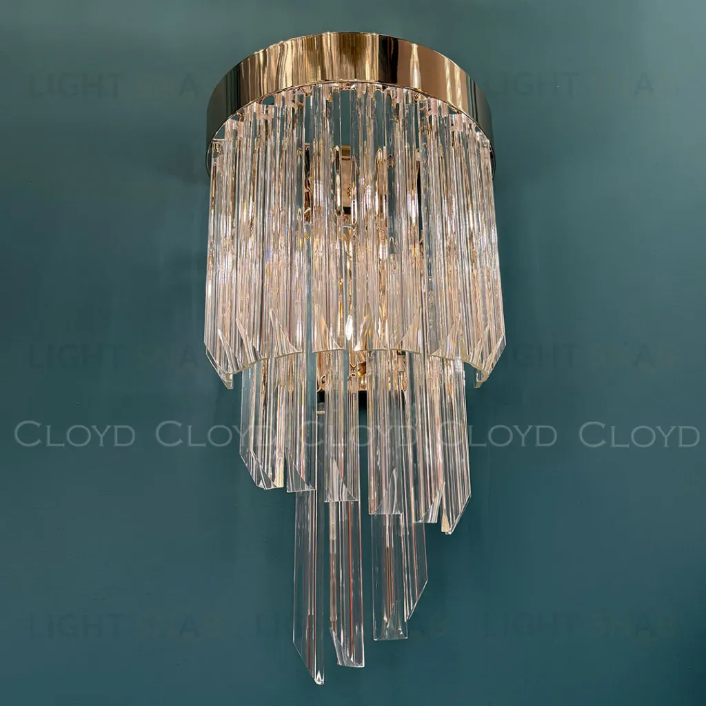  Бра Cloyd EVOLUTE-C W3 / выс. 52 см - золото (арт.20418)  20418