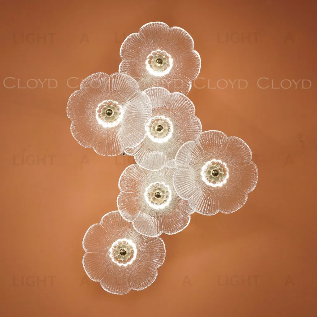  Бра Cloyd SHAMBALA-C W6 / выс. 48 см - золото (арт.20424)  20424