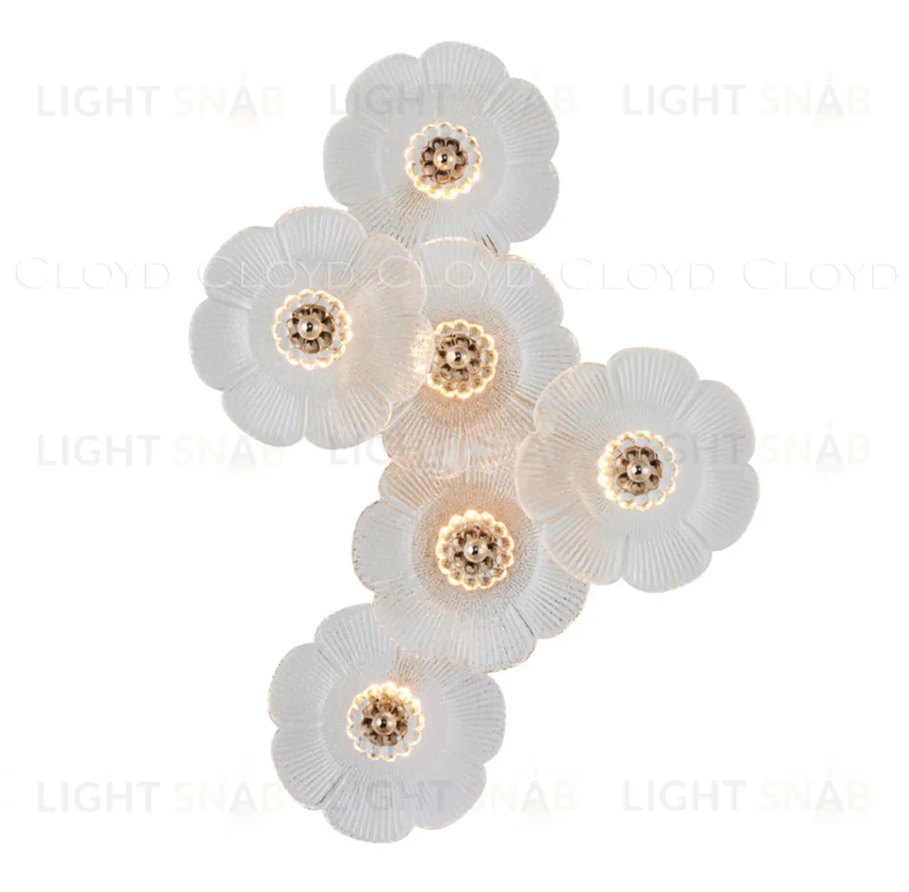  Бра Cloyd SHAMBALA-C W6 / выс. 48 см - золото (арт.20424)  20424