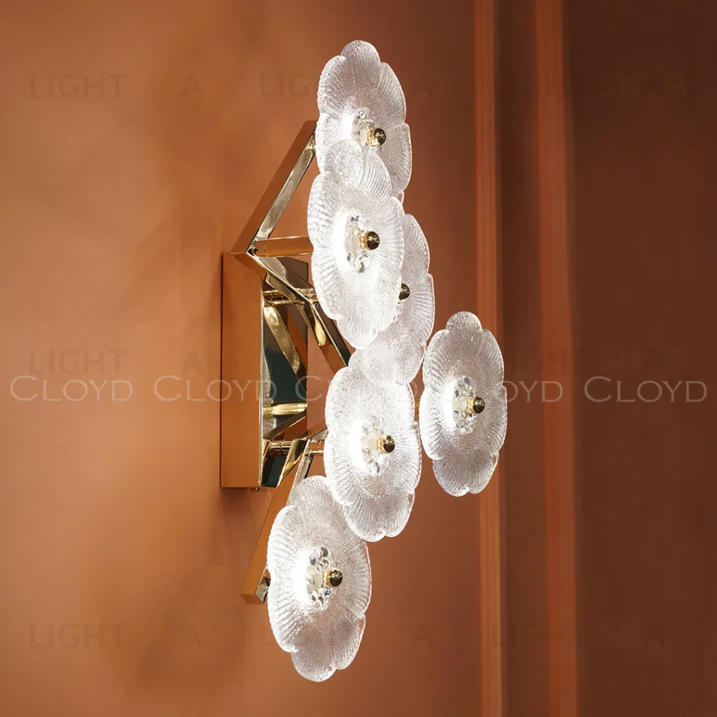  Бра Cloyd SHAMBALA-C W6 / выс. 48 см - золото (арт.20424)  20424