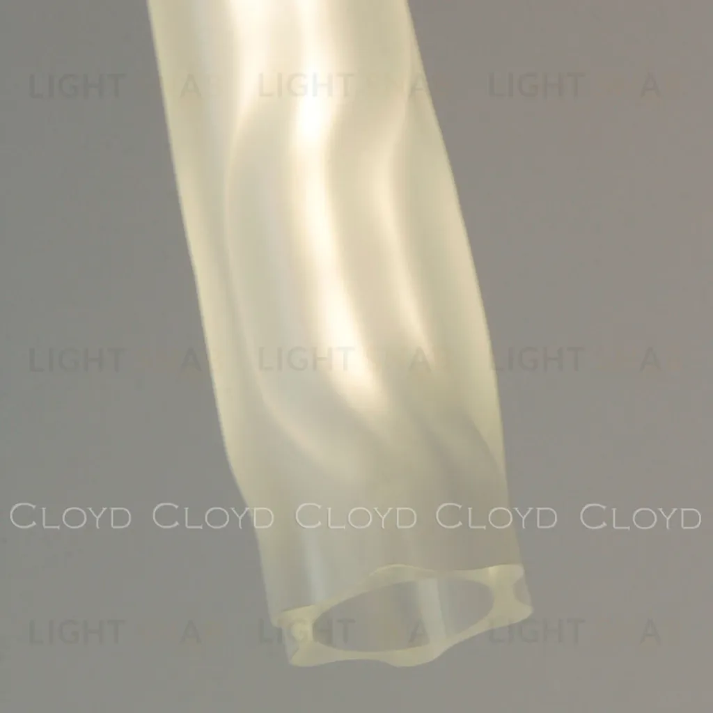  Подвесной светильник Cloyd ICEBERG-A P1 / Ø8 см - латунь - белое матовое стекло (арт.11643)  11643