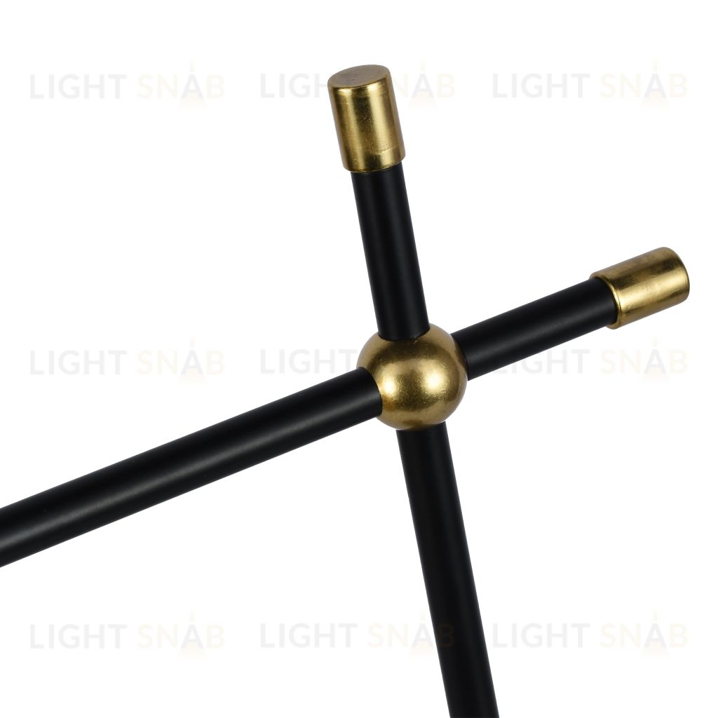 Настольная лампа латунь E27 беспроводная зарядка 55см Zortes DESKLIGHT ZRS.1066.03 ZRS.1066.03