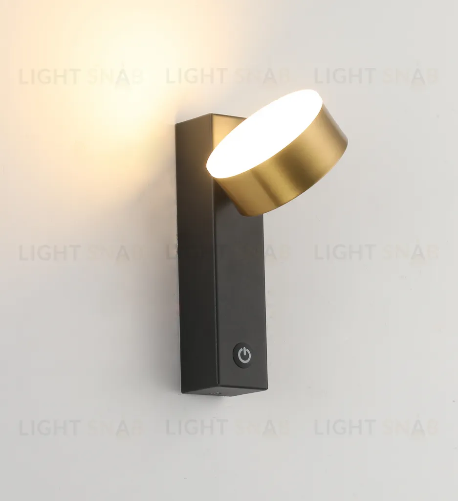 Бра черное LED 12Вт 21см Zortes DREAM ZRS.2436.21 ZRS.2436.21