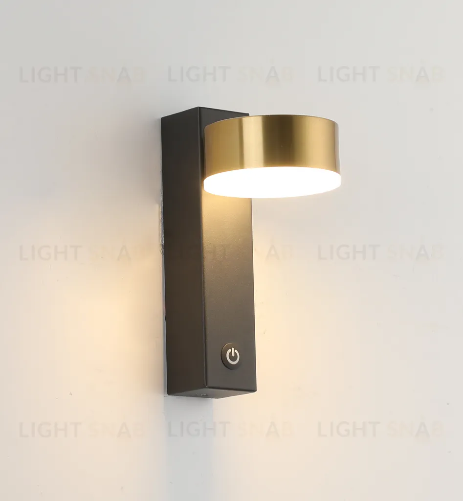 Бра черное LED 12Вт 21см Zortes DREAM ZRS.2436.21 ZRS.2436.21