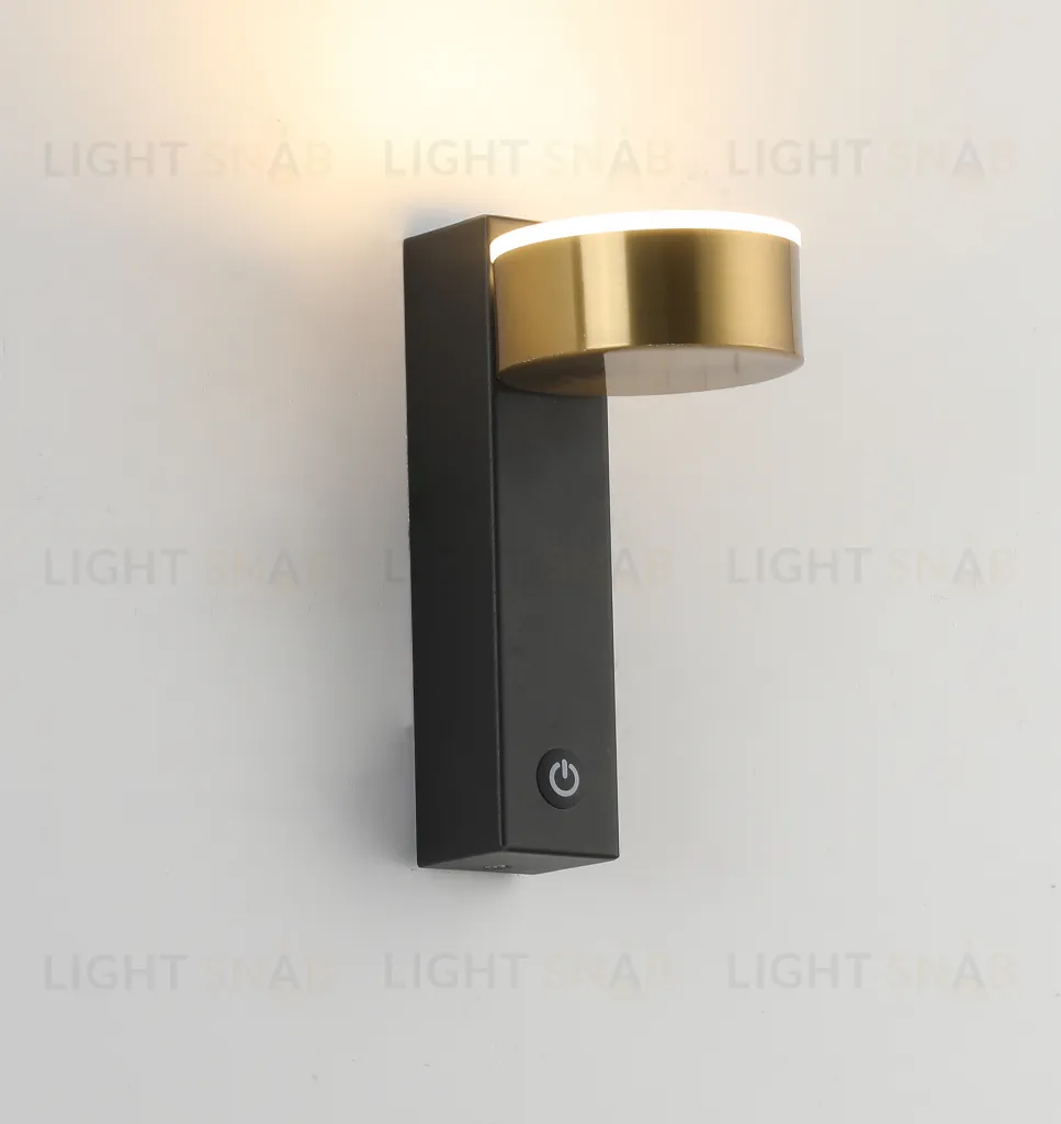 Бра черное LED 12Вт 21см Zortes DREAM ZRS.2436.21 ZRS.2436.21